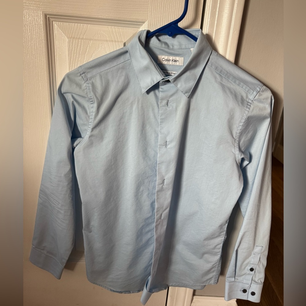 Calvin Klein youth size 14 dress shirt